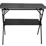 二重アルミ板テーブル