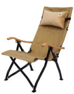 キャンプチェア（ヘッドレスト付き） - 画像 (9)