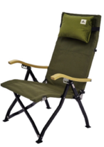 キャンプチェア（ヘッドレスト付き） - 画像 (8)