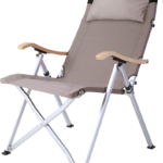 キャンプチェア（ヘッドレスト付き）