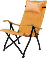 キャンプチェア（ヘッドレスト付き） - 画像 (3)